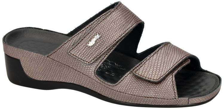 Vital 27607  TINA slippers & muiltjes bruin donker