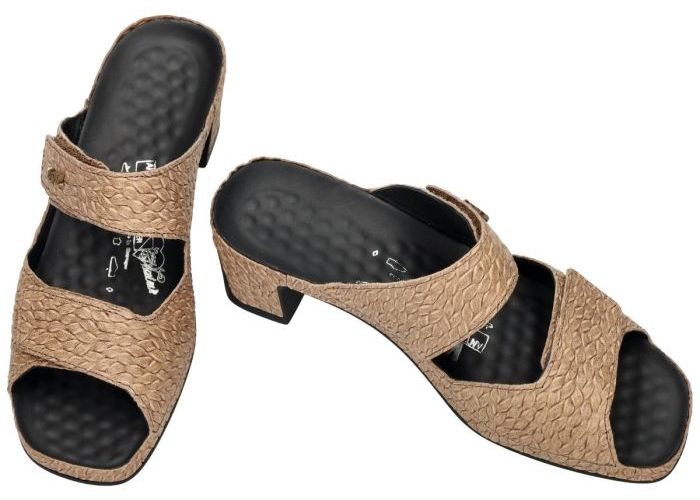 Vital 20904 - JOY slippers & muiltjes bruin licht