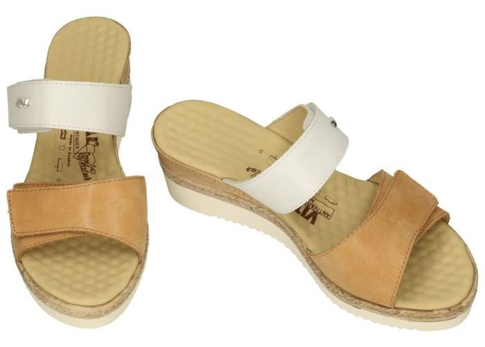 Vital 812 OLIVIA slippers & muiltjes camel