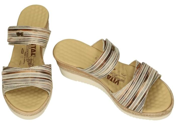 Vital 27814 OLIVIA slippers & muiltjes combinatie kleuren