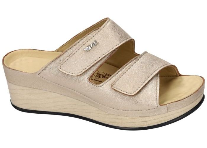 Damesschoenen Vital SLIPPERS & MUILTJES 181339  LARA Goud