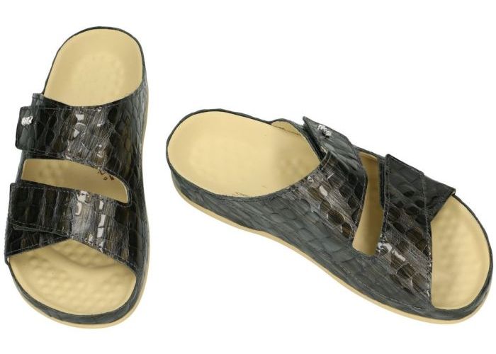 Vital 23683 VITAL slippers & muiltjes grijs  donker
