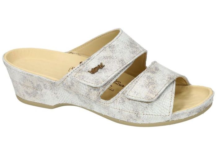 Vital 15541  EVA slippers & muiltjes off-white/ecru/parel