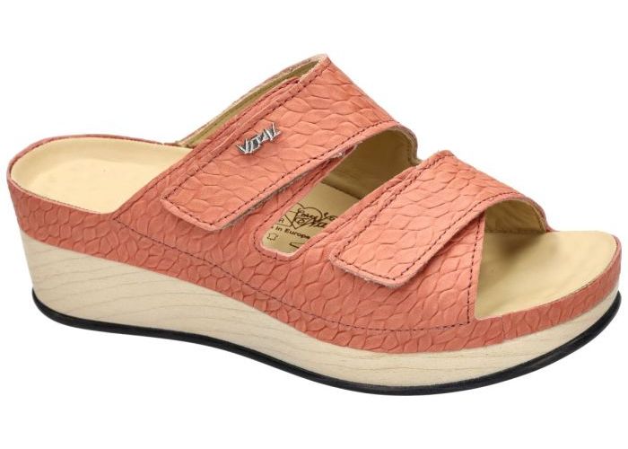 Damesschoenen Vital SLIPPERS & MUILTJES 201333  LARA Oud Roze
