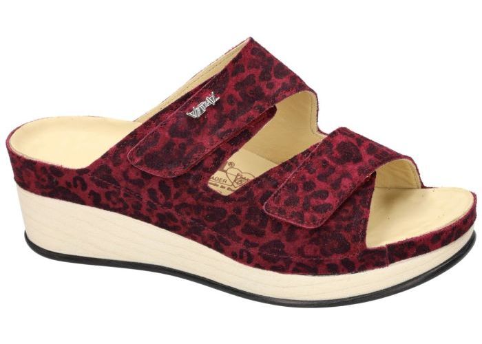 Vital 191335 LARA slippers & muiltjes purper