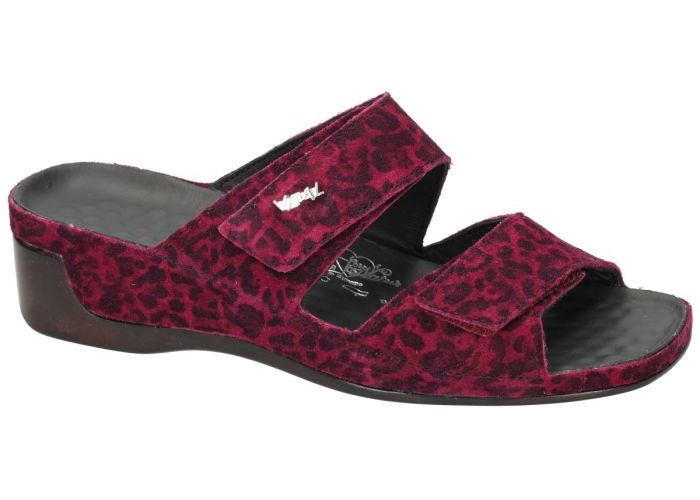 Vital 19605  TINA slippers & muiltjes purper