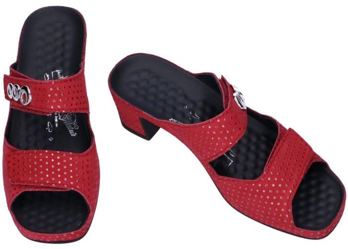 Vital 20925 JOY slippers & muiltjes rood