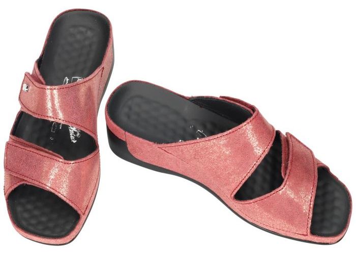 Vital 19603  TINA slippers & muiltjes roze donker