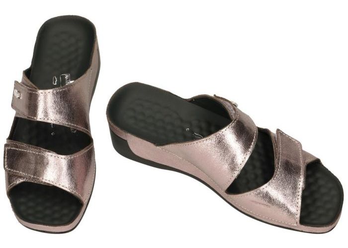 Vital 23608 TINA slippers & muiltjes roze donker