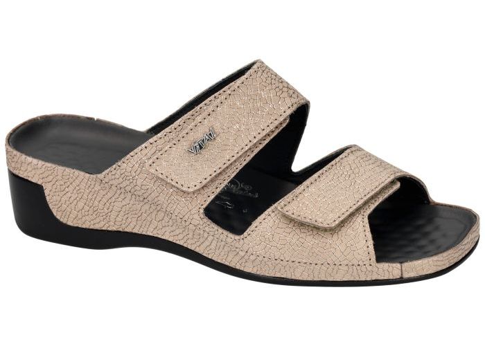 Vital 16604  TINA slippers & muiltjes taupe