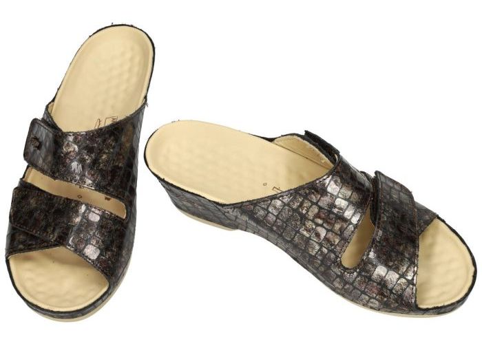 Vital 15547 EVA slippers & muiltjes taupe donker