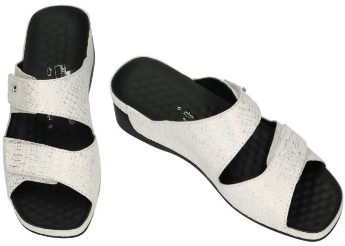 Vital 28601 TINA slippers & muiltjes wit