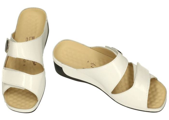 Vital B9911 TINA slippers & muiltjes wit