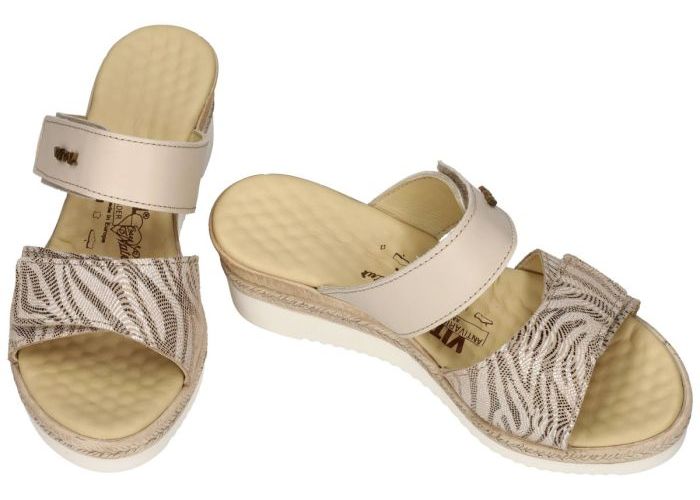 Vital 812 OLIVIA slippers & muiltjes zandkleur