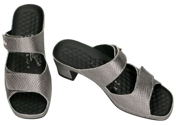 Vital 97908 JOY slippers & muiltjes zilver