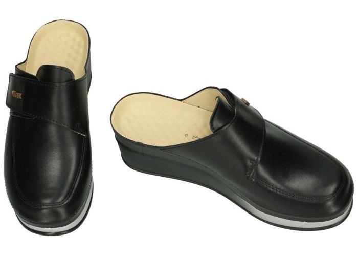 Vital 1520 LARA slippers & muiltjes zwart