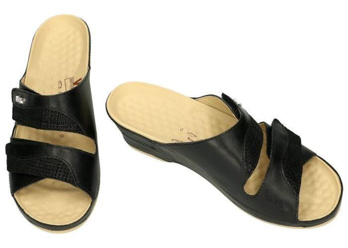 Vital 1610 EVA slippers & muiltjes zwart