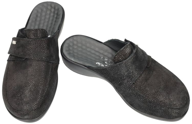 Vital 17850 KARIN slippers & muiltjes zwart