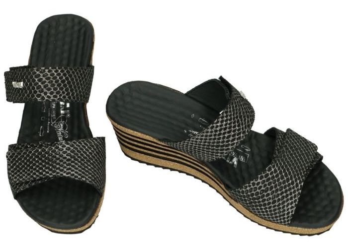 Vital 18370 IVY slippers & muiltjes zwart