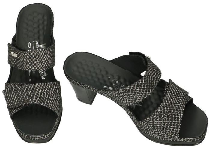 Vital 187000 TOSCA slippers & muiltjes zwart