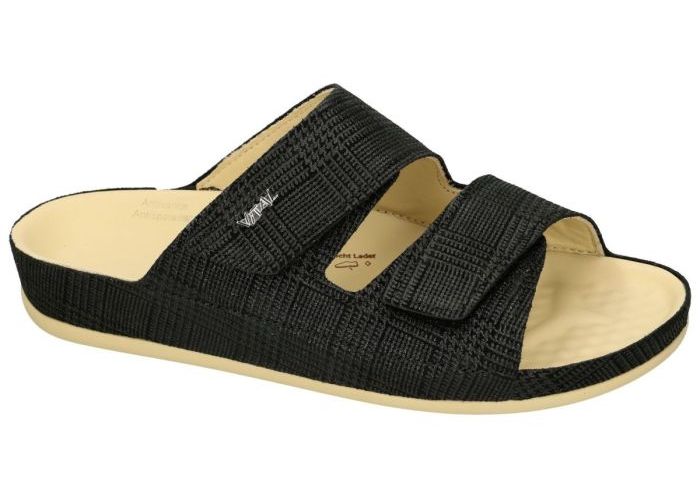 Vital 20680 VITAL slippers & muiltjes zwart