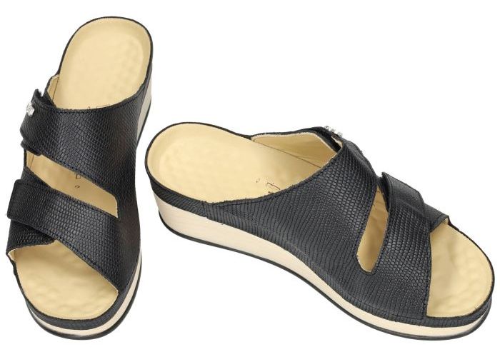 Vital 271330  LARA slippers & muiltjes zwart
