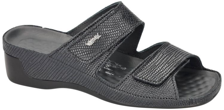 Vital 27600 TINA slippers & muiltjes zwart