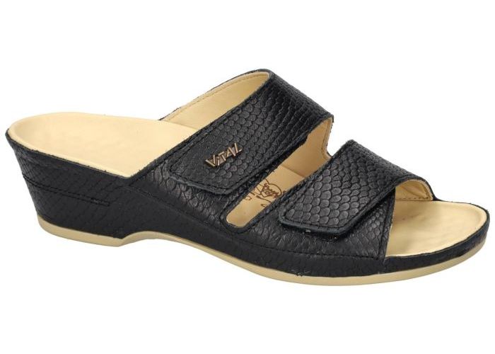 Vital 28540 EVA slippers & muiltjes zwart