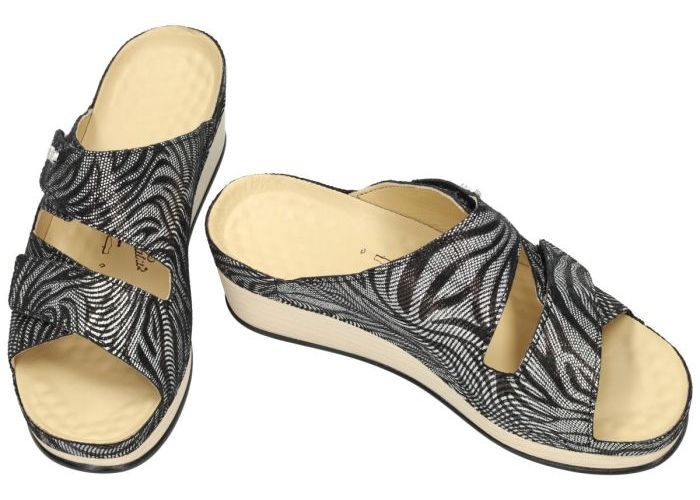 Vital 291330  LARA slippers & muiltjes zwart