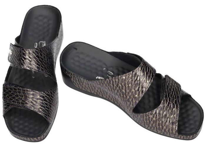 Vital 29600  TINA slippers & muiltjes zwart