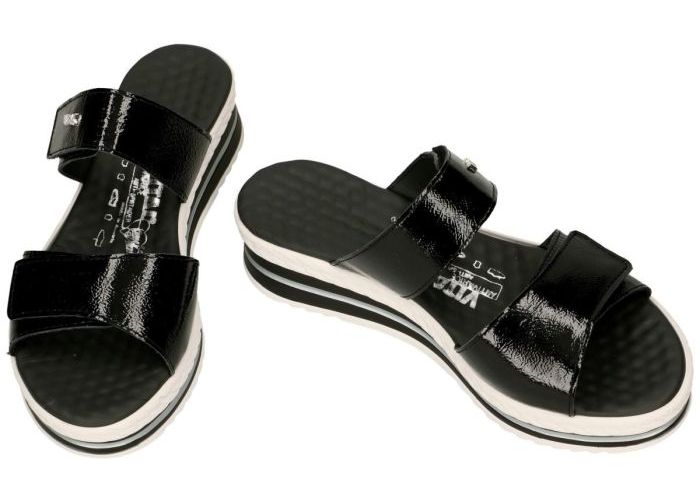 Vital 9930000 JULIA slippers & muiltjes zwart