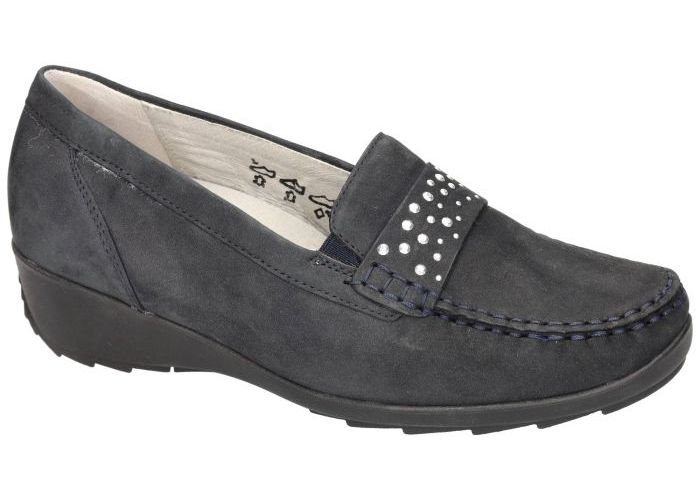 Waldlaufer 348501 HANIN  (H) ballerina's & mocassins blauw donker