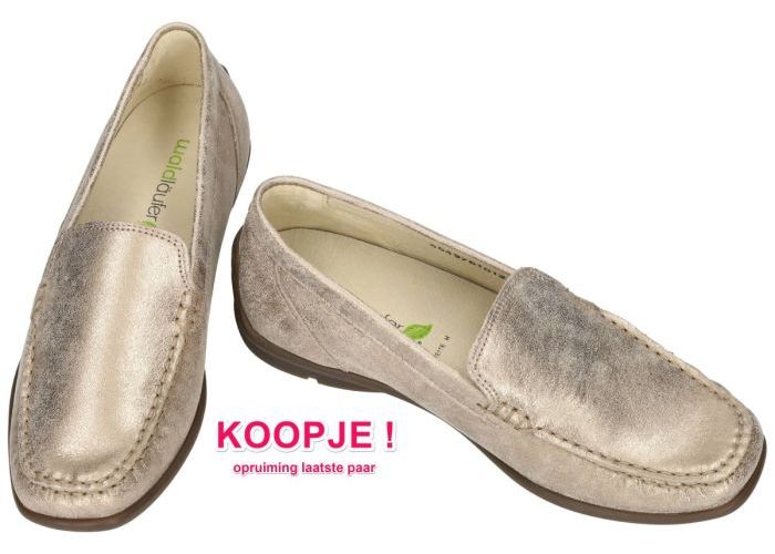 Waldlaufer 431000 HARRIET  (H-wijdte) ballerina's & mocassins goud
