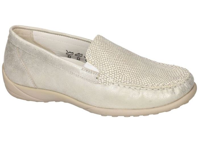Damesschoenen Waldlaufer BALLERINA'S & MOCASSINS 640004 KLÄRE  (K) Zilver