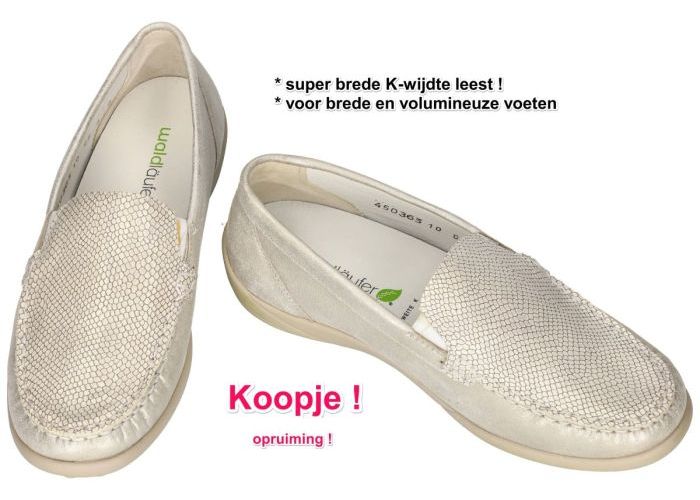 Waldlaufer 640004 KLÄRE  (K) ballerina's & mocassins zilver