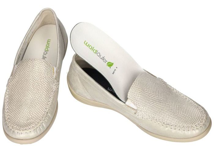 Waldlaufer 640004 KLÄRE  (K) ballerina's & mocassins zilver