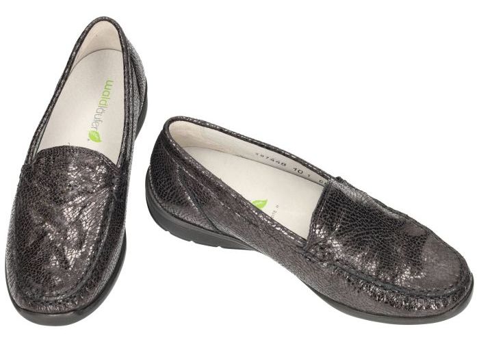 Waldlaufer 331502 HINATA  (H-wijdte) ballerina's & mocassins zwart