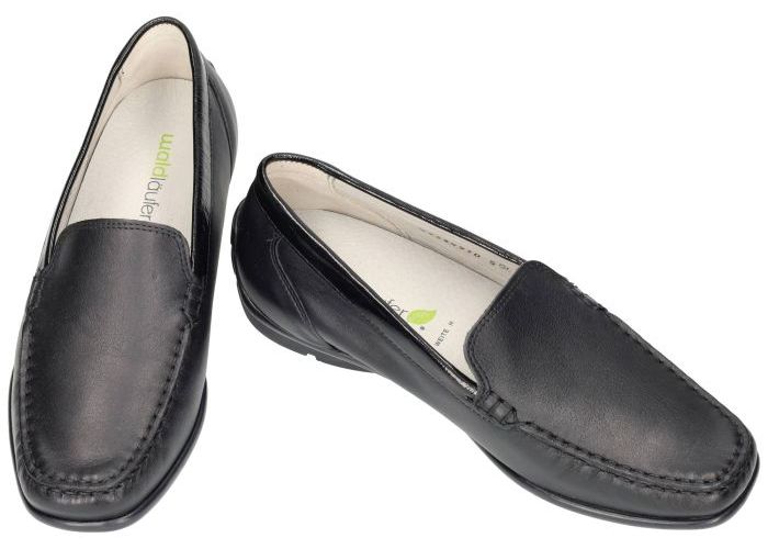 Waldlaufer 431000 HARRIET  (H-wijdte) ballerina's & mocassins zwart