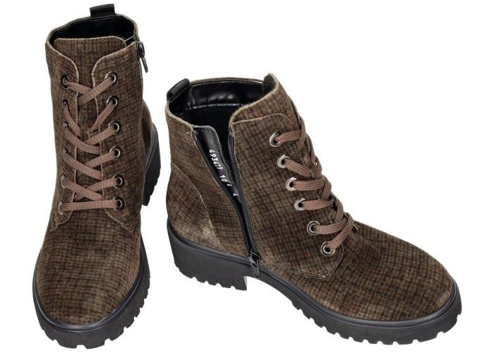 Waldlaufer 716801 H-LUISE bottines kaki/camouflage