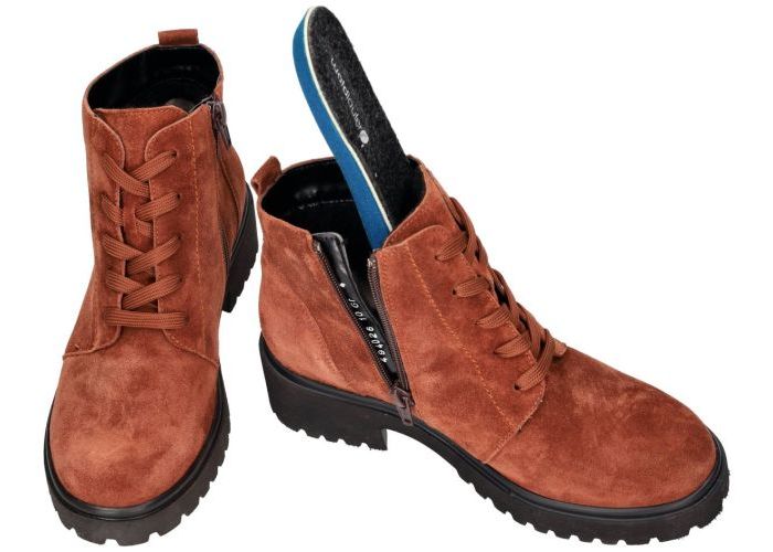 Waldlaufer 716807 H-LUISE bottines roest (bruin-rood)