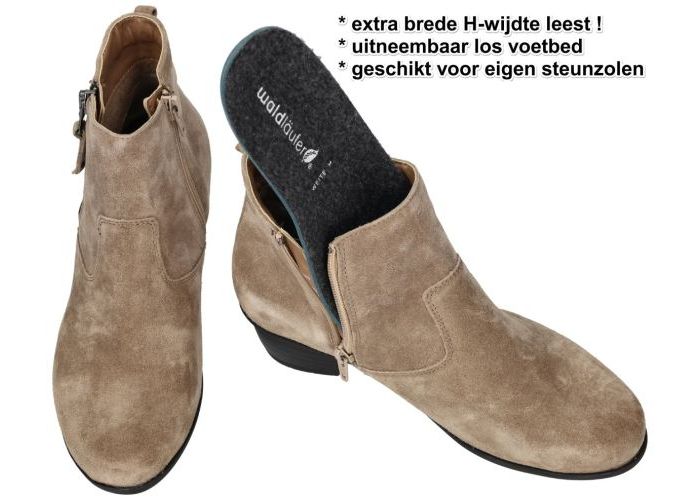 Waldlaufer 967803 HAIFI enkellaarzen beige