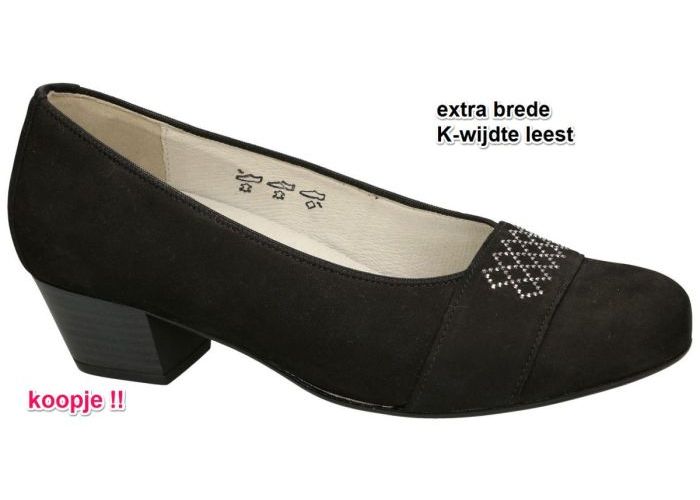 Waldlaufer 670505 - KÄTHE - K-breedte pumps & hakschoenen zwart