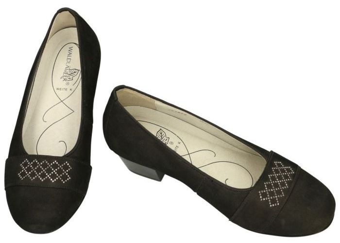 Waldlaufer 670505 - KÄTHE - K-breedte pumps & hakschoenen zwart