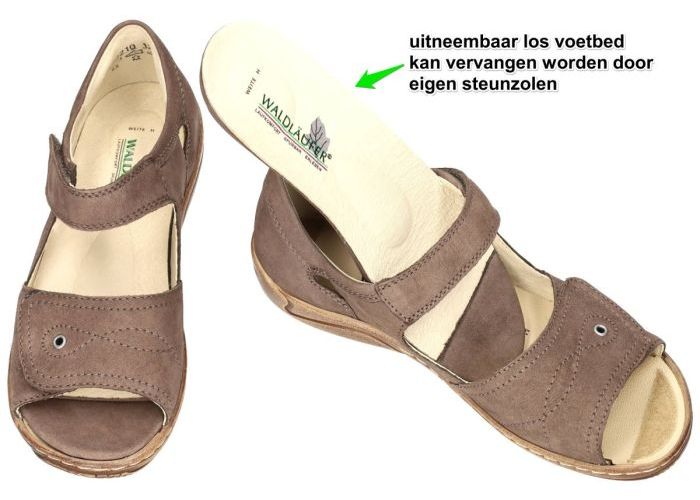 Waldlaufer 582028 HILENA sandalen bruin