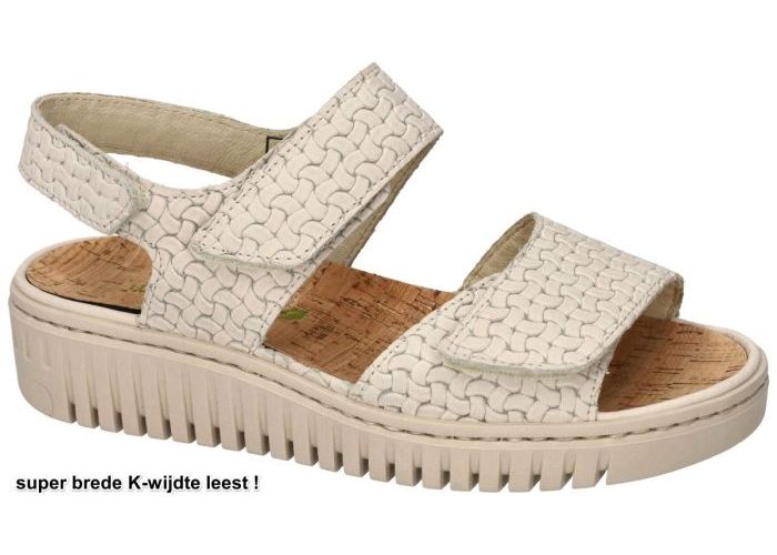 Waldlaufer 630002 K-Valerie  sandalen off-white-crÈme-ivoorkleur