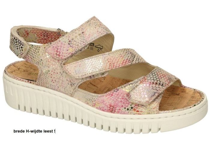 Waldlaufer 955003 H-Willow sandalen roze-goud metallic