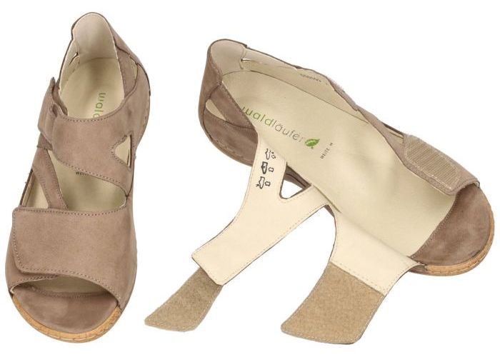 Waldlaufer 342025 191 060 - HELIETT sandalen taupe