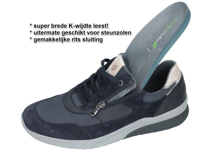 Waldlaufer 654001 K FABIAN sneakers blauw donker