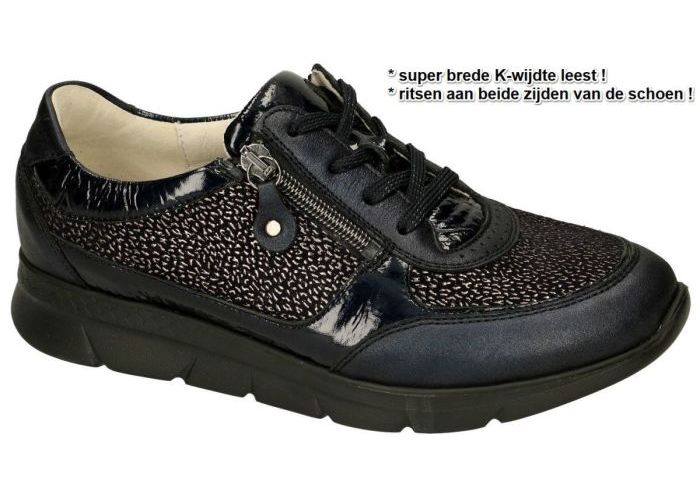 Waldlaufer 661003 K-JENNY sneakers  blauw donker