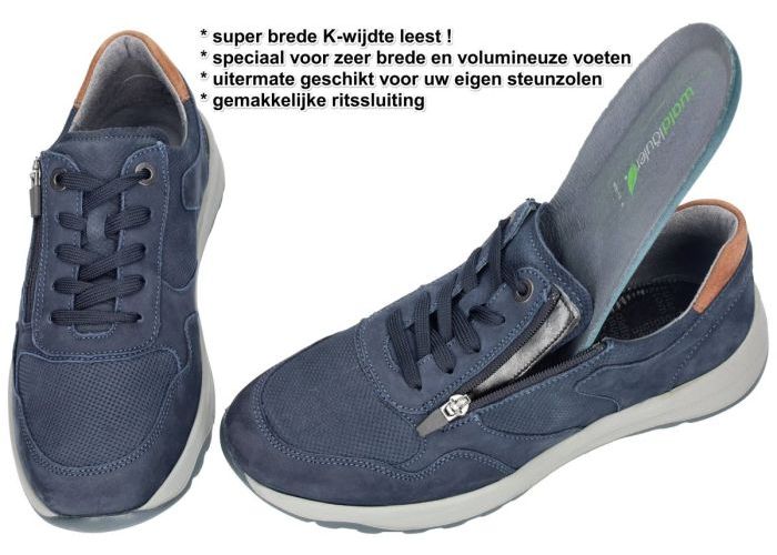 Waldlaufer 662001 K-JOHN sneakers blauw donker
